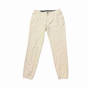 UA Under Armour Golf Joggers Beige Men's Size 32/30